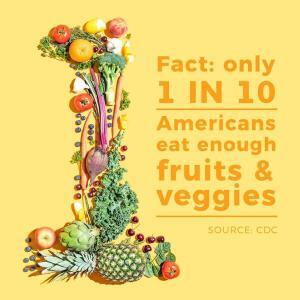 Americans dont eat enough fruits and vegetables